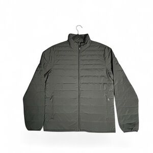 32 Degrees Heat NWOT Down Puffer Jacket Black Lightweight Zip Coat S